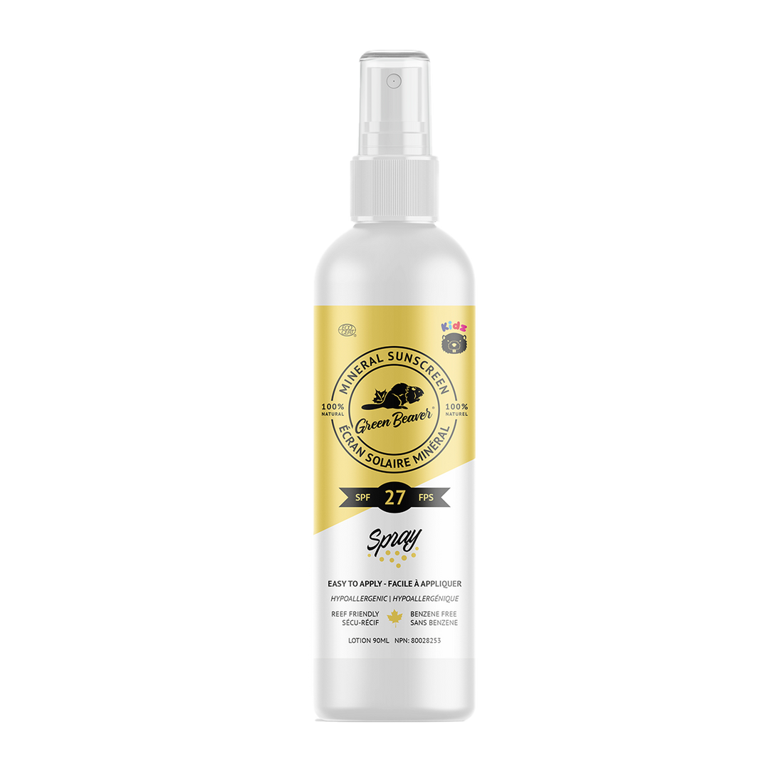 Green Beaver® Kids Mineral Sunscreen Spray SPF 27