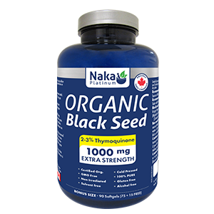 Naka Platinum Organic Black Seed Oil 1000mg