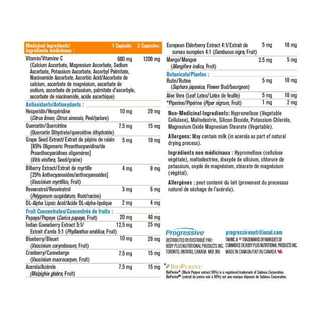 Progressive Vitamin C Complex - 120's