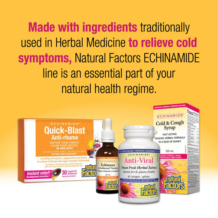 Anti-Cold Fresh Herb Tincture, ECHINAMIDE® Tincture