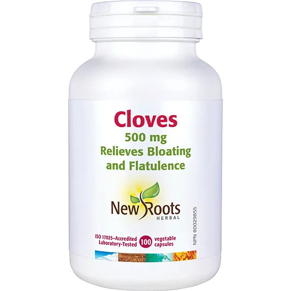 New Roots Clove | Relief for Bloating & Gas