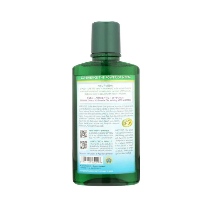 Auromère Neem & Peelu Mouthwash