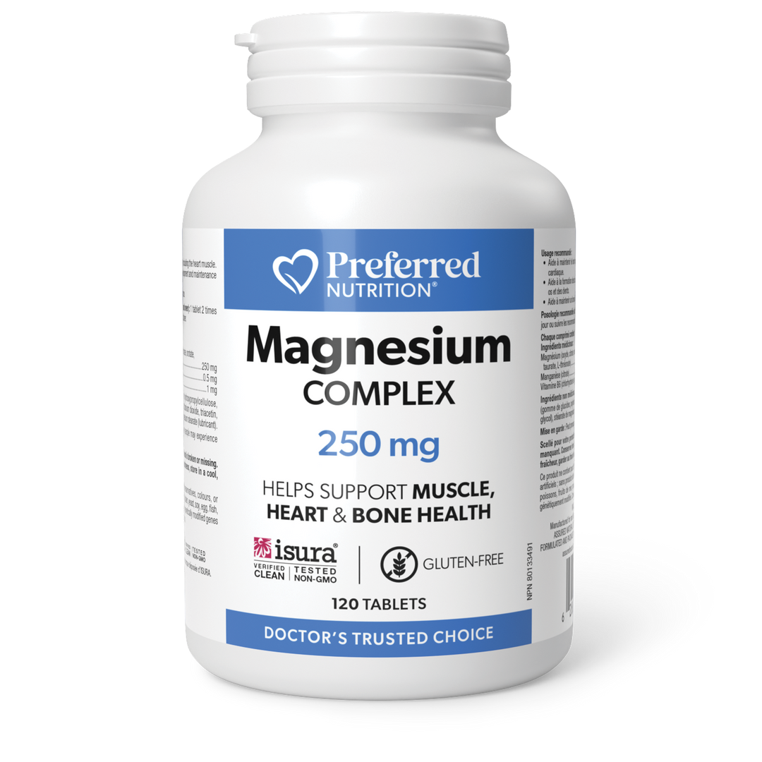 Preferred Nutrition® Magnesium Complex 250 mg Tablets