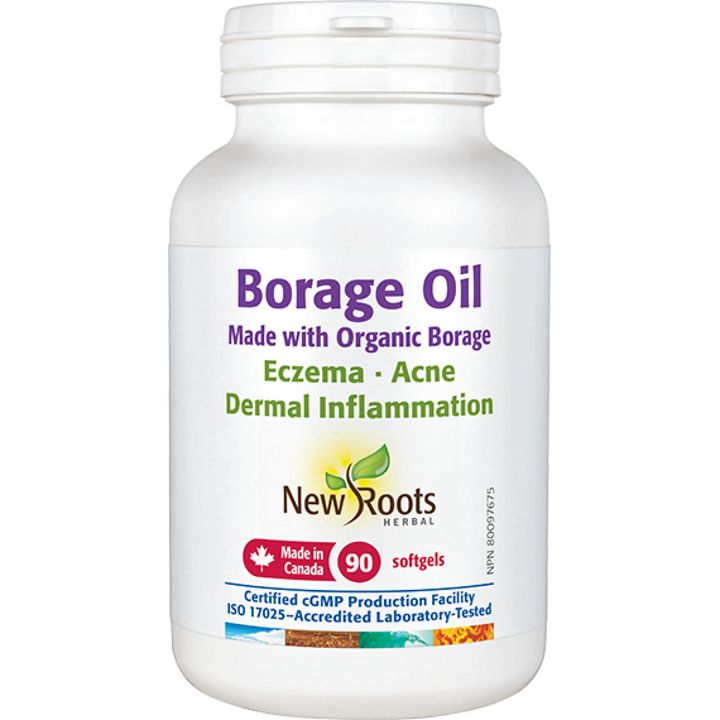 New Roots Borage Oil Softgels