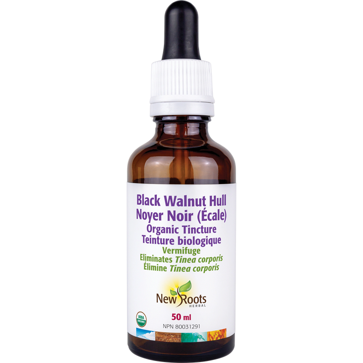 New Roots Black Walnut Hull | For Intestinal Cleanse & Parasite Relief