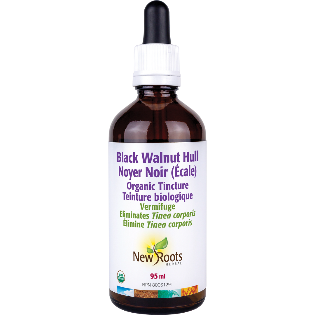 New Roots Black Walnut Hull | For Intestinal Cleanse & Parasite Relief