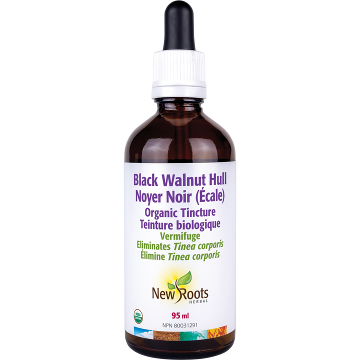 New Roots Black Walnut Hull | For Intestinal Cleanse & Parasite Relief