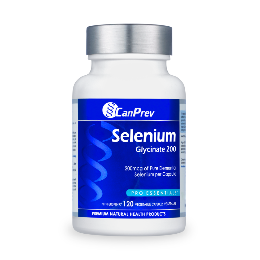 CanPrev Selenium Glycinate 200mcg | 120 Veg Capsules