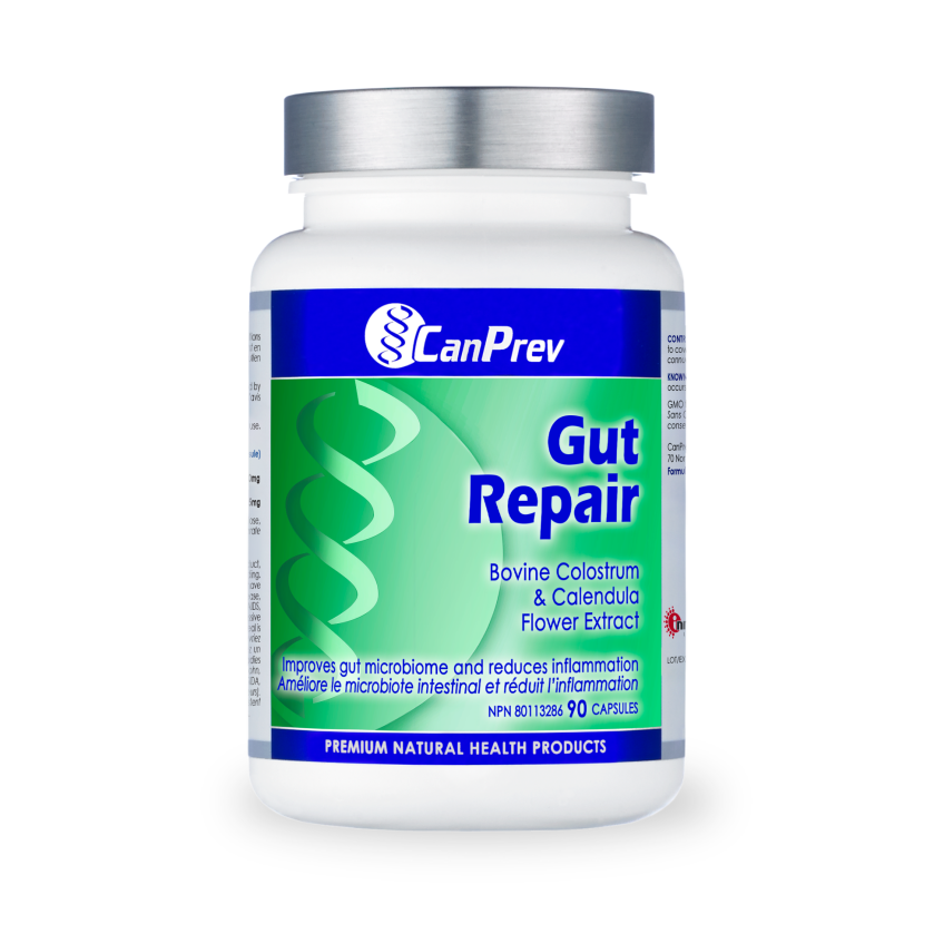 CanPrev Gut Repair with Bovine Colostrum & Calendula | 90 Capsules