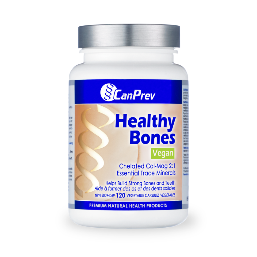 CanPrev Healthy Bones Vegan | Calcium Bone Support V-Caps
