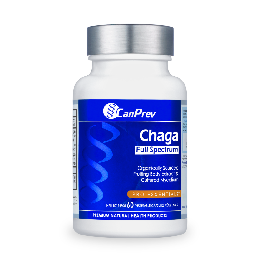CanPrev Chaga Full Spectrum | Organic Mushroom V-Caps