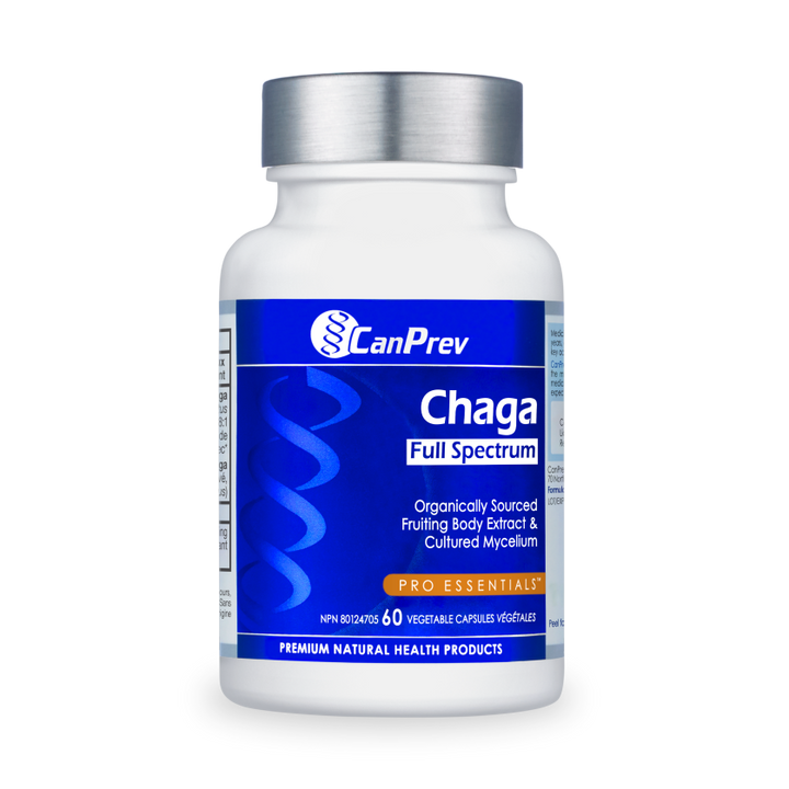 CanPrev Chaga Full Spectrum | Organic Mushroom V-Caps