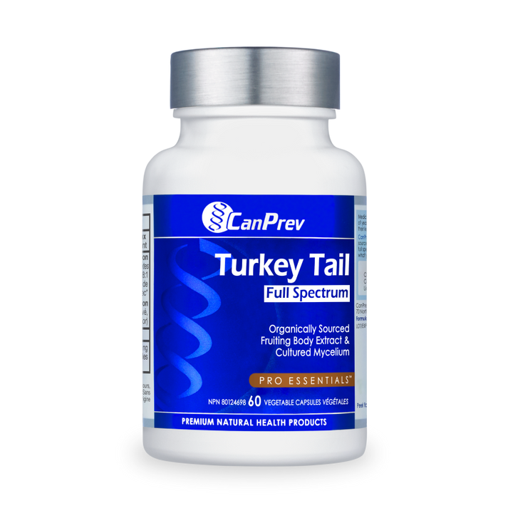 CanPrev Turkey Tail Full Spectrum | Immune Support V-Caps