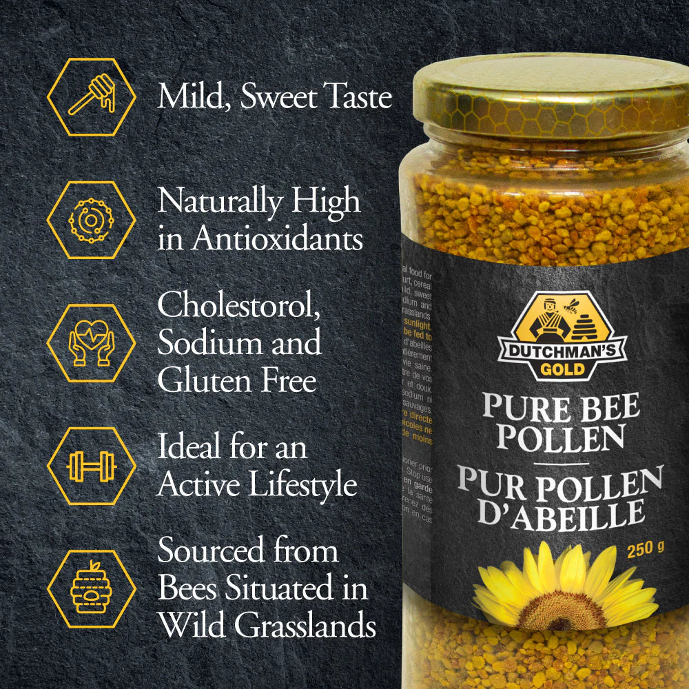 Dutchman's Gold Premium Canadian Bee Pollen Granules