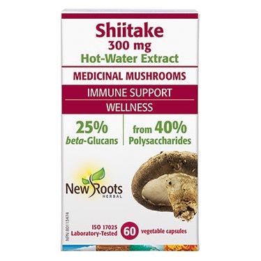 New Roots Shiitake | Standardized Support for Immune Wellness