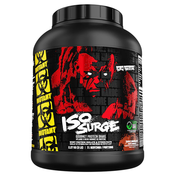 Mutant Hardcore Iso Surge Gourmet Protein Shake, Triple Chocolat