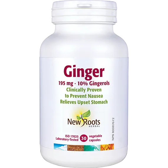 New Roots Ginger 195 mg