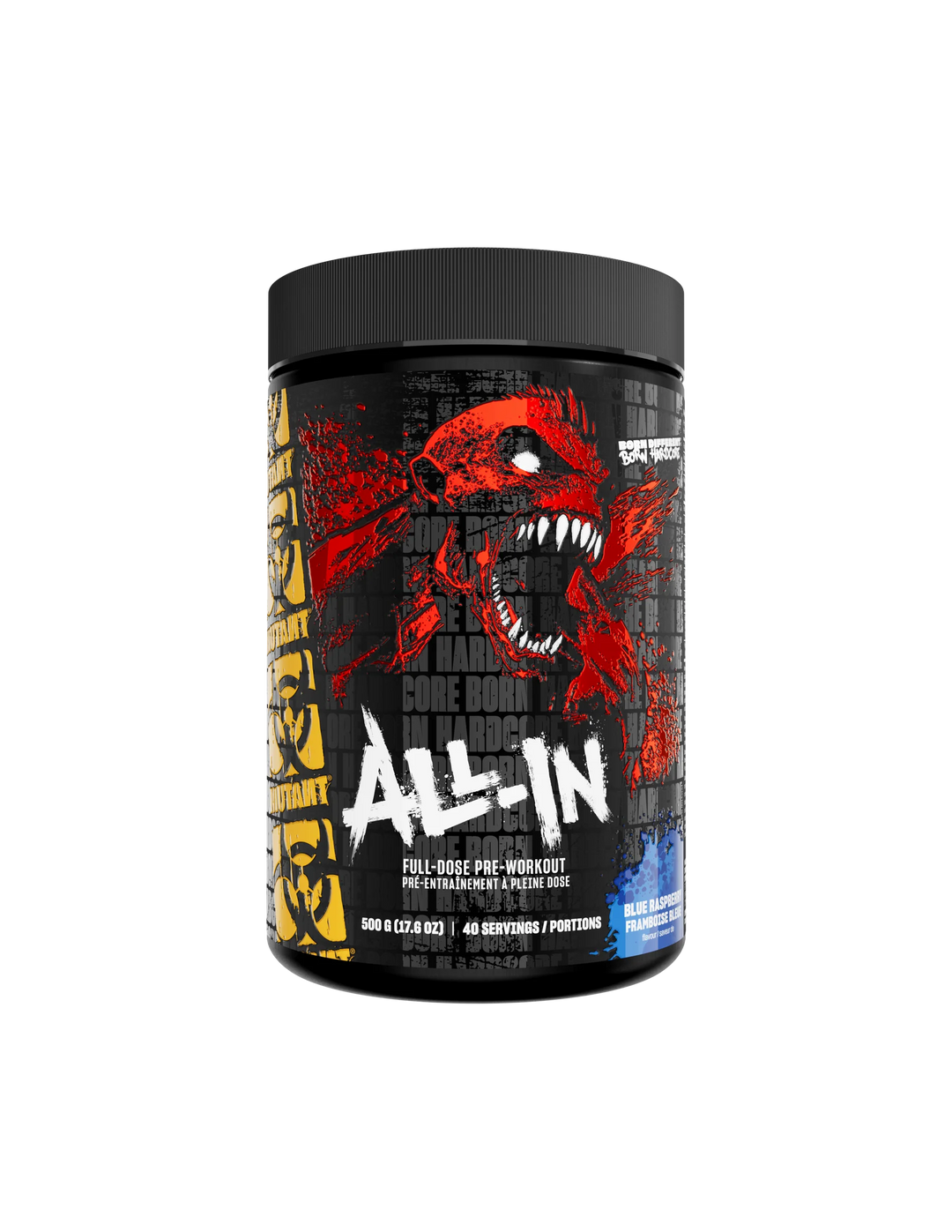 Mutant ALL-IN Full-Dose Pre-Workout, Blue Raspberry