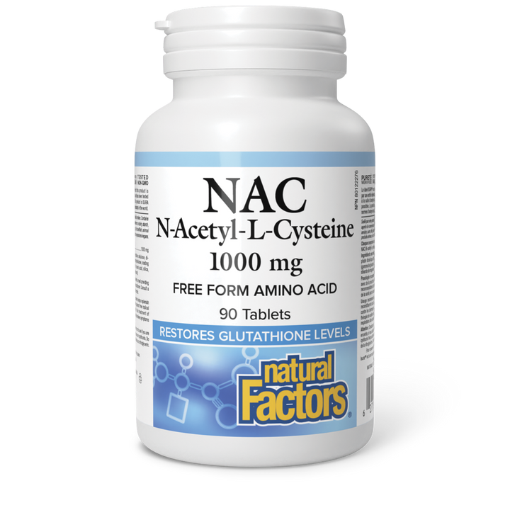 Natural Factors N-Acetyl-L-Cysteine 1000 mg