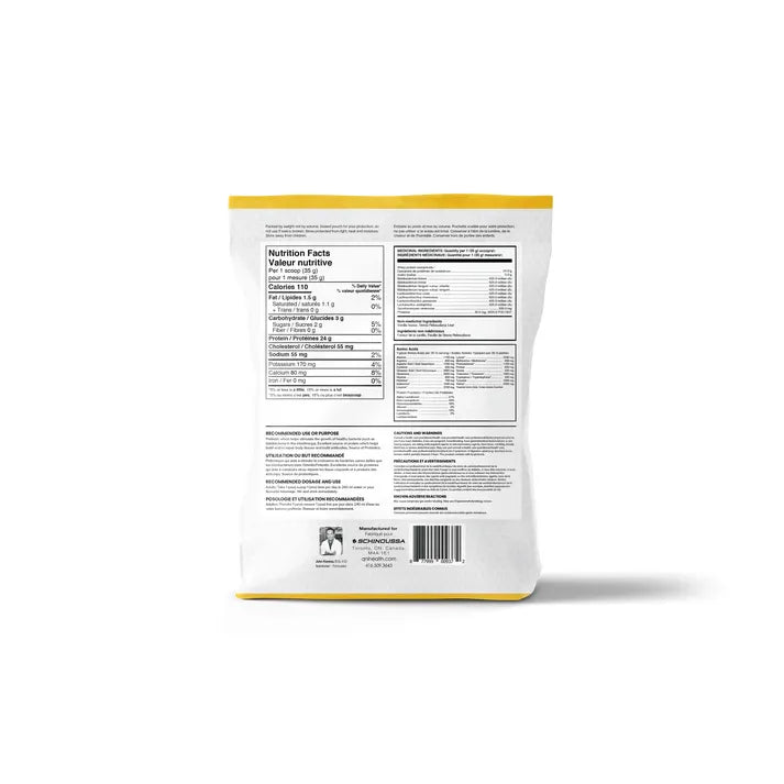 Schinoussa 100% Whey Concentrate + 8 Probiotics Vanilla - 910 g
