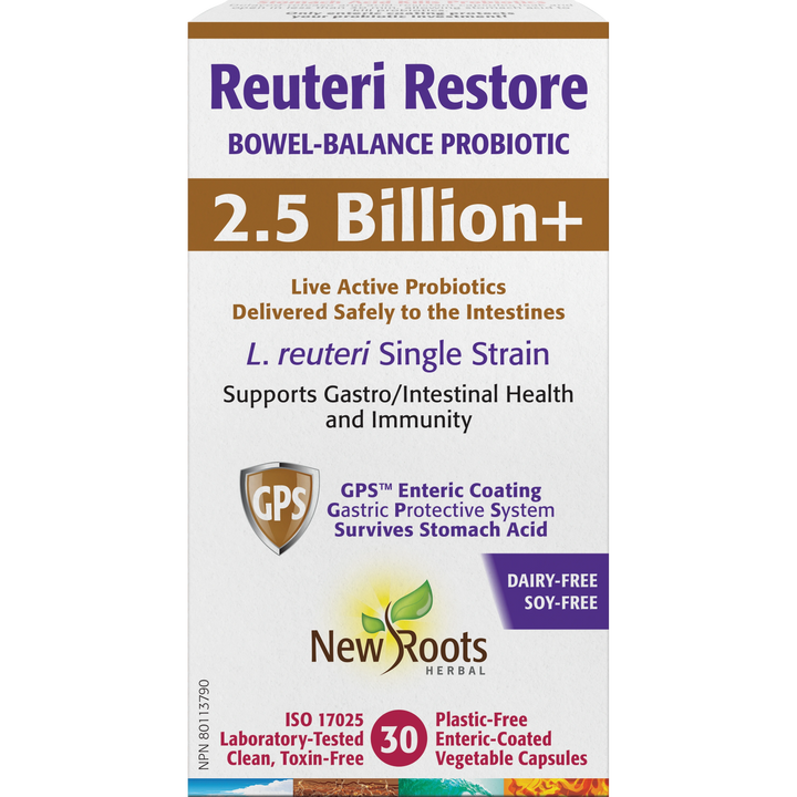New Roots  Reuteri Restore 2.5 Billion+