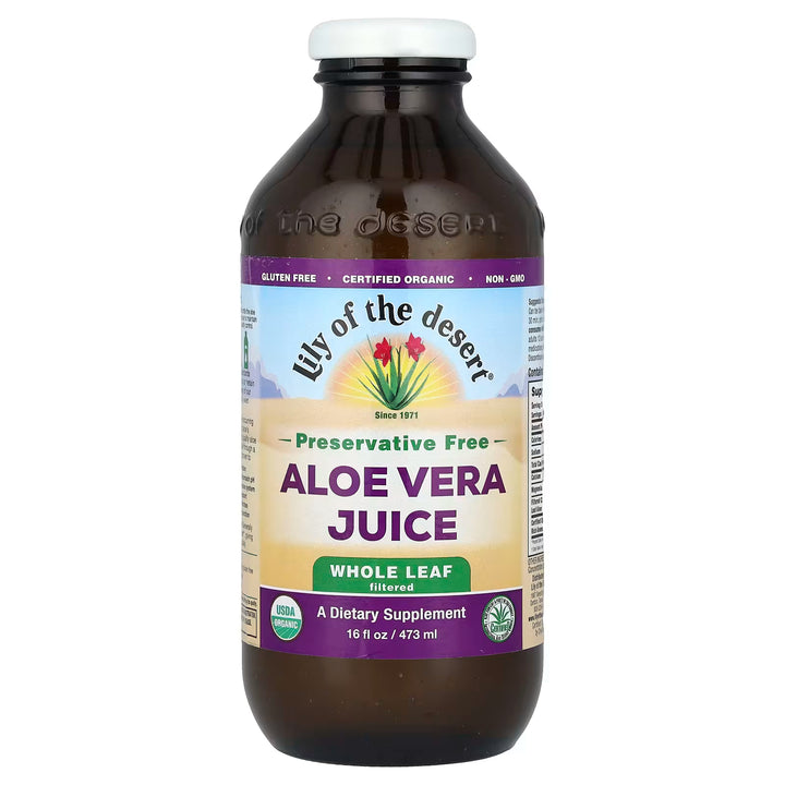 Lily of the Desert Aloe Vera Juice Whole Leaf Preservative Free