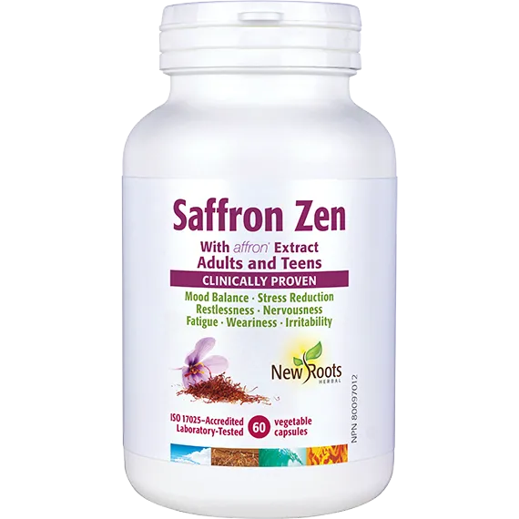 New Roots Saffron Zen With Affron® Extract