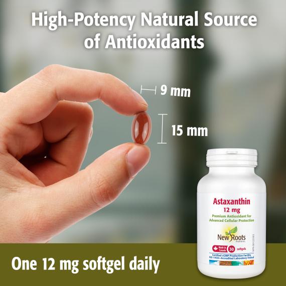 New Roots Astaxanthin 12mg