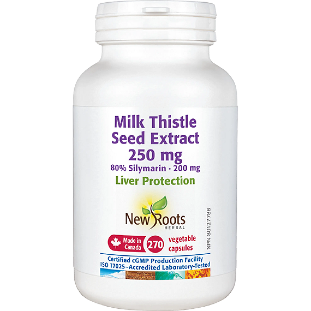 New Roots Milk Thistle Seed Extract | High-Potency Liver Protection