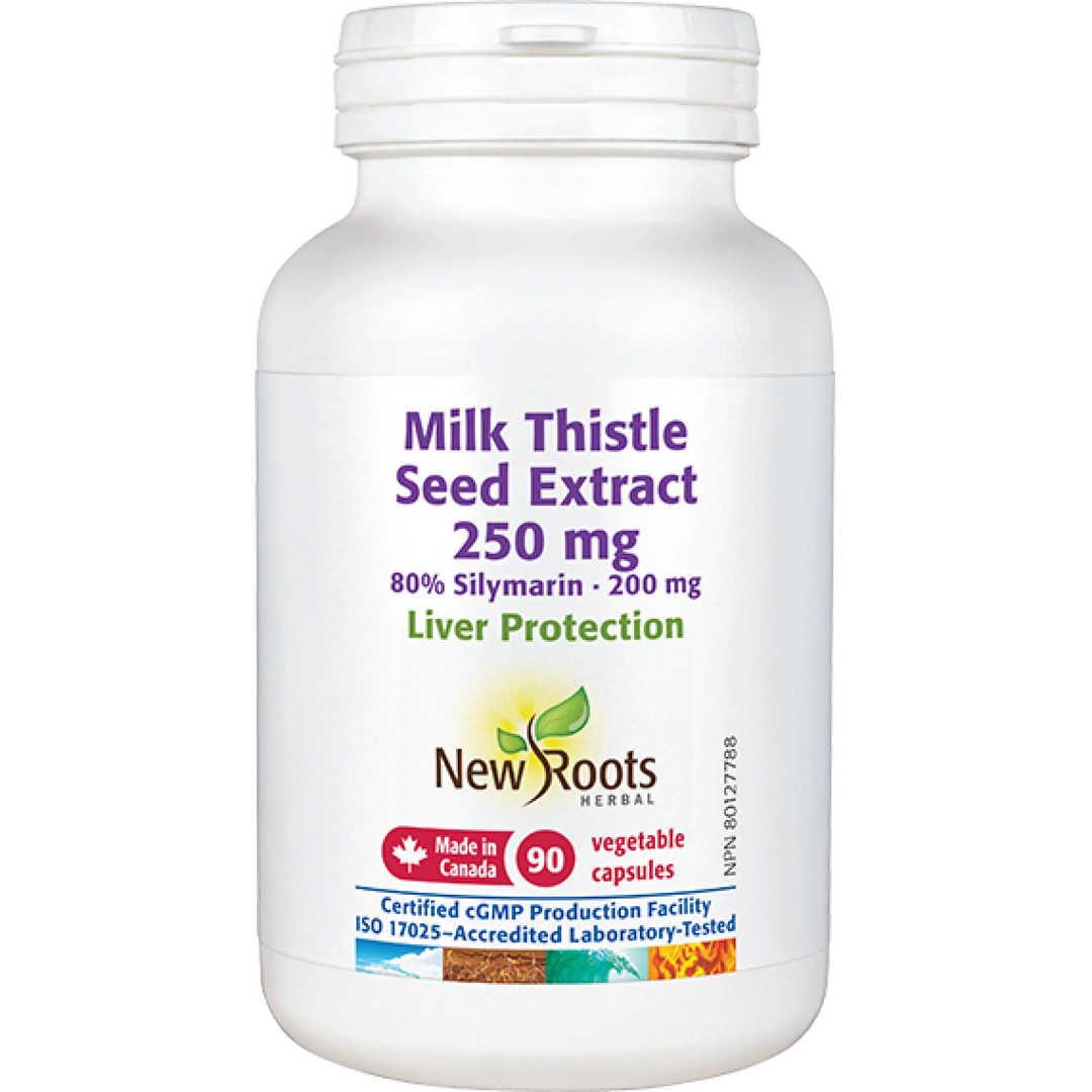 New Roots Milk Thistle Seed Extract | High-Potency Liver Protection