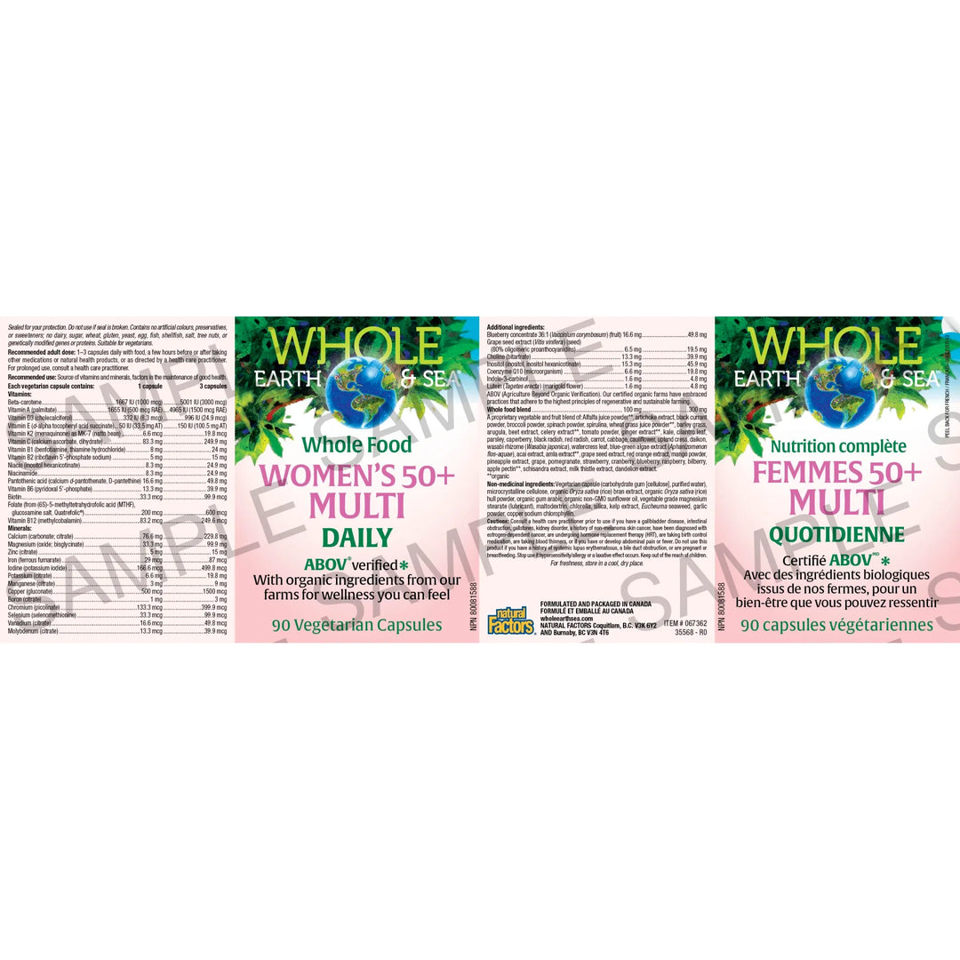 Whole Earth & Sea Women’s 50+Multi Daily