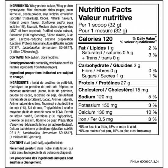 LIQUIDATION - PVL ISOGOLD Whey Isolate Ice Cream Cookie Sandwich *OLD FORMAT* - FINAL SALE/NO RETURNS***