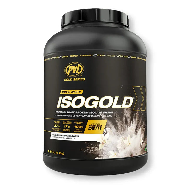 PVL ISOGOLD Whey Isolate Vanilla Milkshake | 2.27 kg