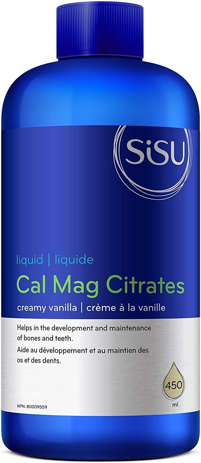 Sisu Cal Mag Citrates Liquid with D3 Vanilla Flavour