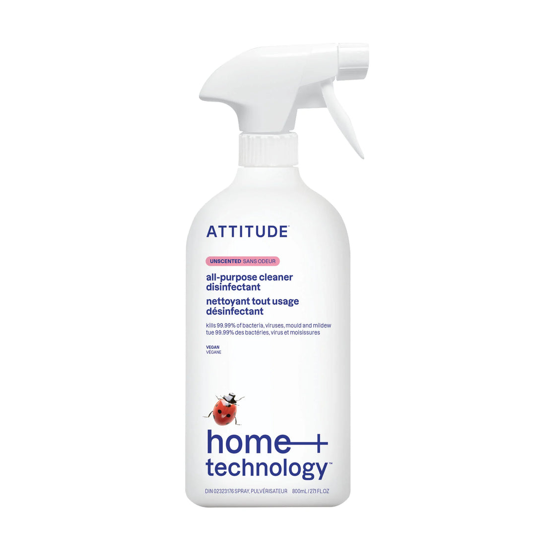 Attitude All Purpose Cleaner Disinfectant, Unscented
