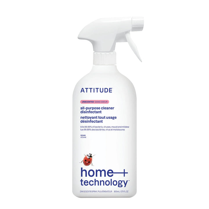 Attitude All Purpose Cleaner Disinfectant, Unscented