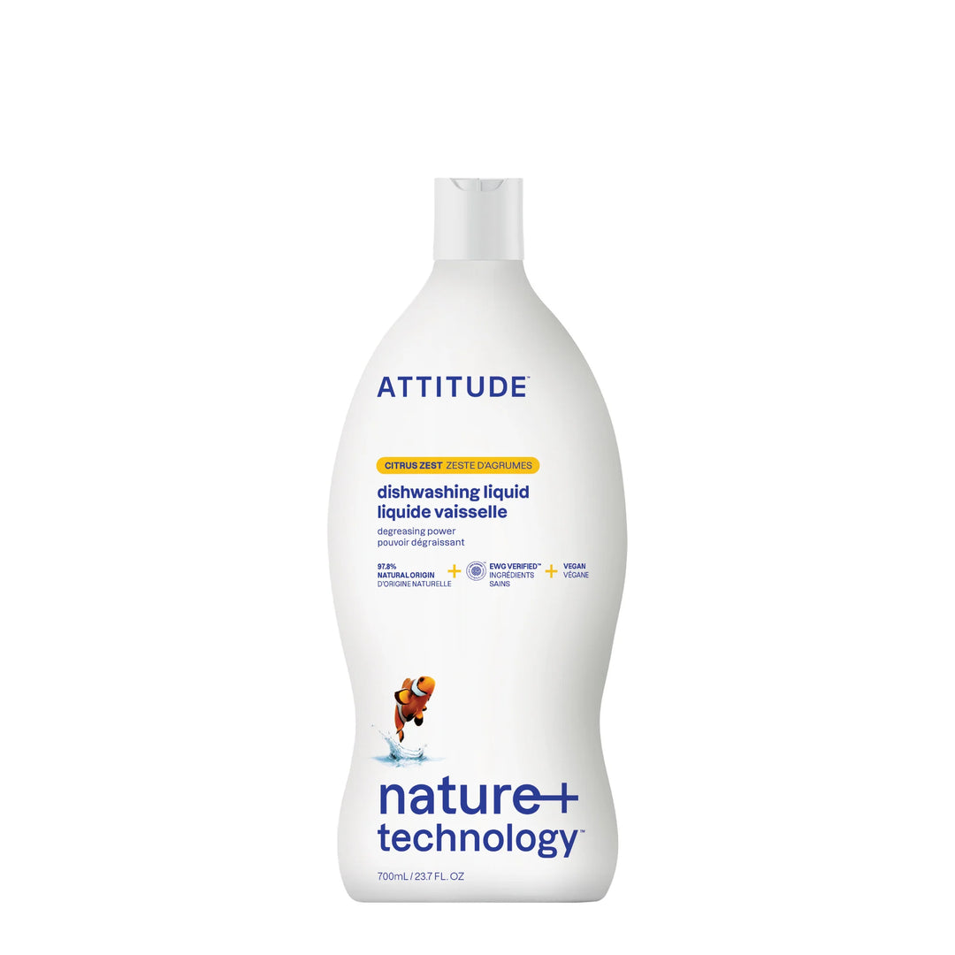 Attitude Dishwashing Liquid Citrus Zest