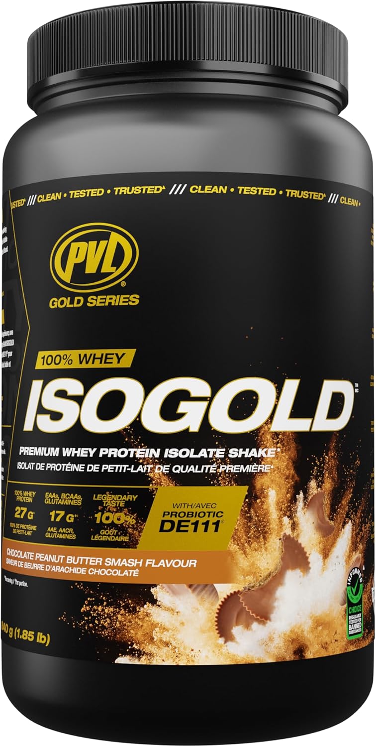 PVL ISOGOLD Whey Protein Isolate Chocolate Peanut Butter *NEW FORMAT*