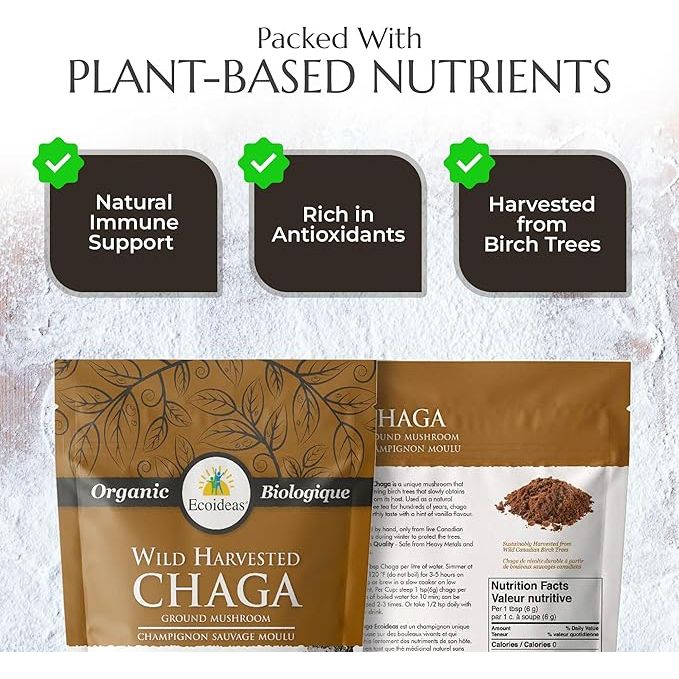 Ecoideas Organic Chaga Ground
