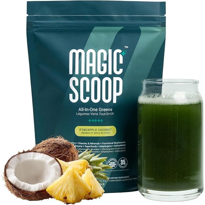 Magic Scoop All-In-One Greens Pineapple Coconut Flavour