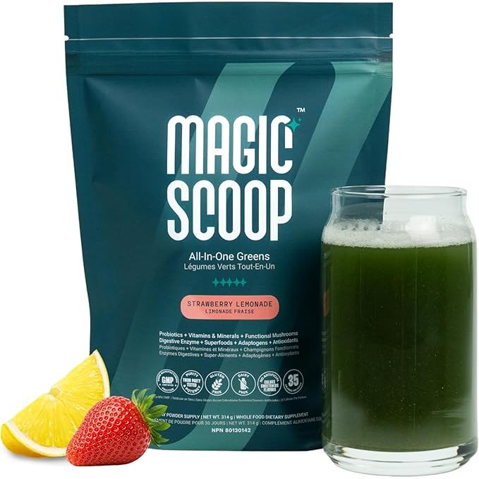Magic Scoop All-In-One Greens Strawberry Lemonade Flavour