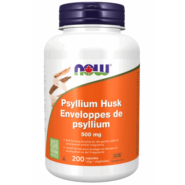 NOW® Supplements Psyllium Husk 500mg