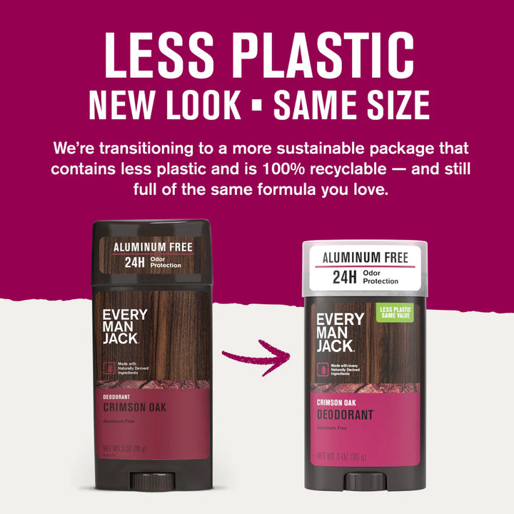 Every Man Jack Deodorant Crimson Oak