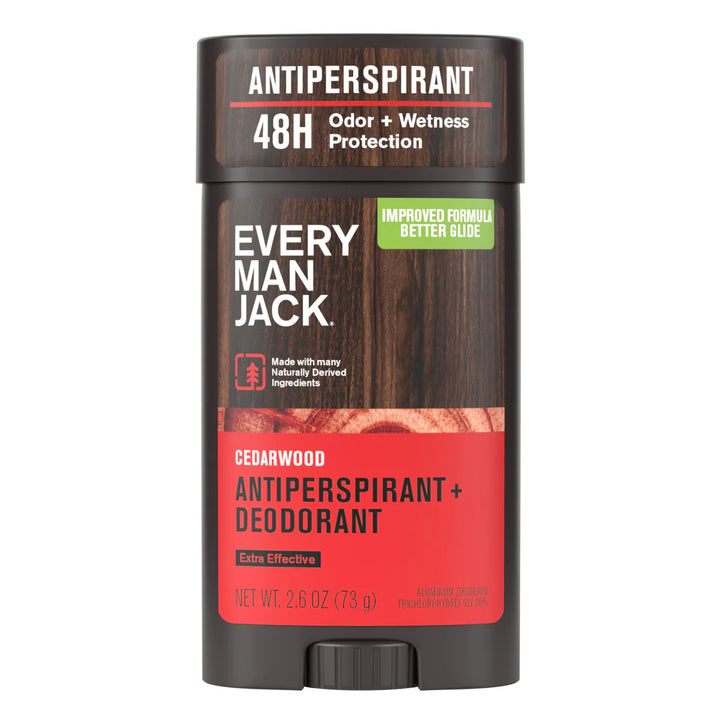 Every Man Jack Antiperspirant + Deodorant Cedarwood