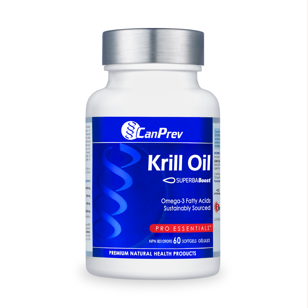 CanPrev Krill Oil 500mg | 60 & 120 Softgels