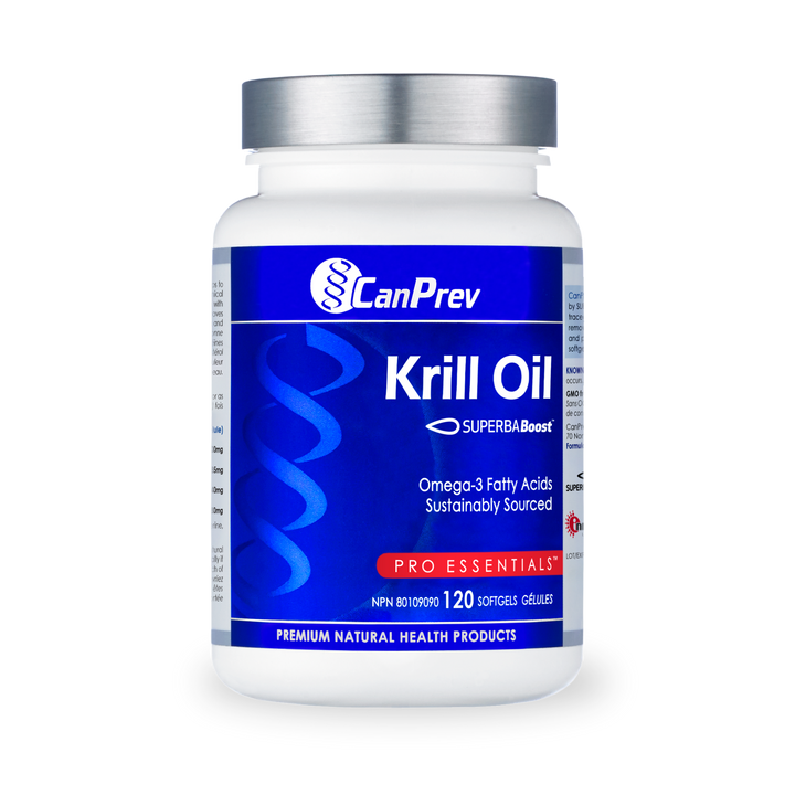 CanPrev Krill Oil 500mg | 60 & 120 Softgels