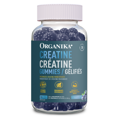Organika  Creatine Gummies Blueberry Blitz