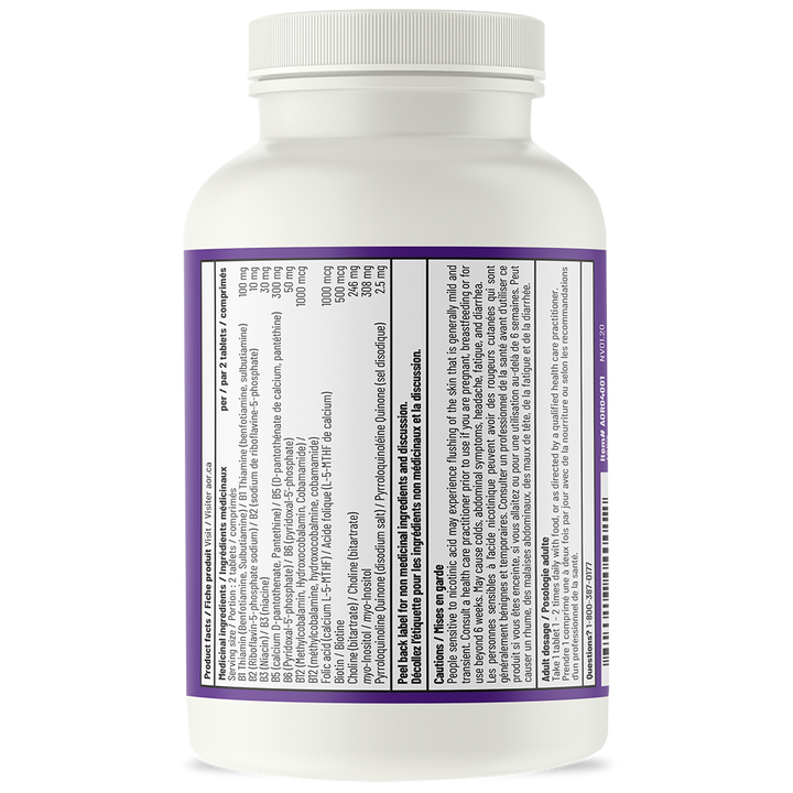 AOR Advanced B Complex Ultra | PQQ & Extended Release Tablets