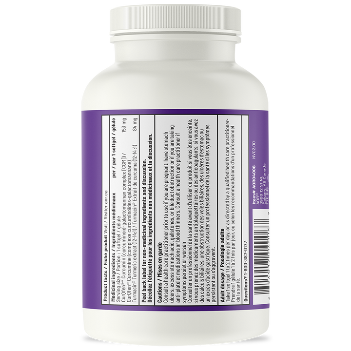 AOR Curcumin Ultra | Inflammation & Joint Support Softgels
