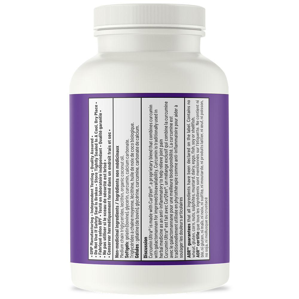 AOR Curcumin Ultra | Inflammation & Joint Support Softgels